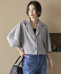 Firsthand | Firsthand/ファーストハンド カラミチェック バルーンスリーブ シャツ / セットアップ対応(シャツ/ブラウス)