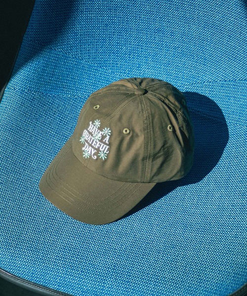 ROSE BUD（ローズバッド）の「(HAVE A GRATEFUL DAY)6 PANEL CAP（キャップ・レディース・ブラック/カーキ・ONE SIZE）」の2枚目の写真