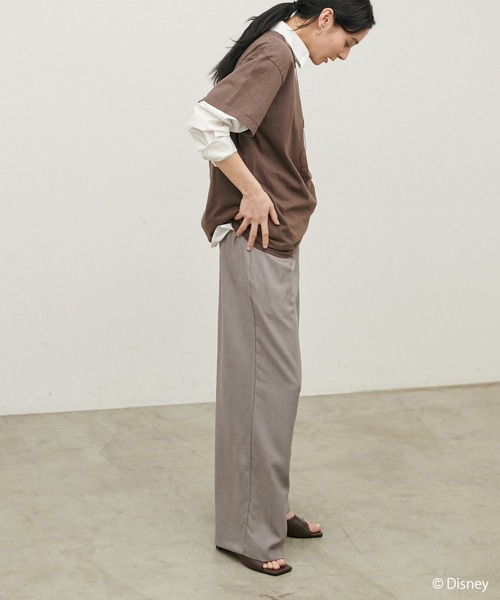 LARUTA(ラルータ)の「【LARUTA】ストレッチイージーパンツ(その他パンツ・レディース・ネイビー/ベージュ・MEDIUM)」の5枚目の写真
