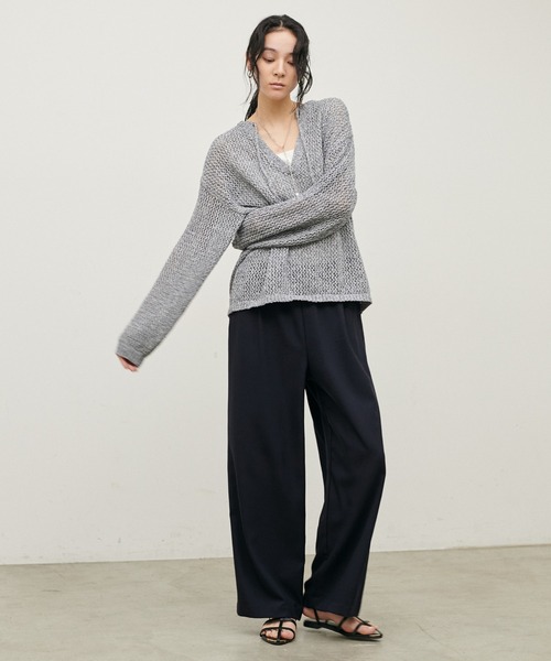 LARUTA(ラルータ)の「【LARUTA】ストレッチイージーパンツ(その他パンツ・レディース・ネイビー/ベージュ・MEDIUM)」の12枚目の写真