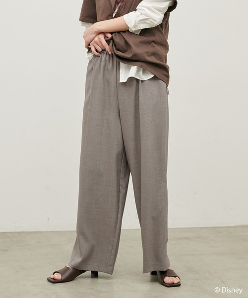 LARUTA(ラルータ)の「【LARUTA】ストレッチイージーパンツ(その他パンツ・レディース・ネイビー/ベージュ・MEDIUM)」の22枚目の写真