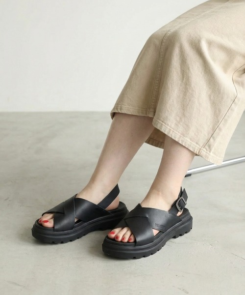 PALLADIUM（パラディウム）の「PALLACRUISE CROSSED クロスド サンダル（サンダル・レディース・ブラック・25cm/24.5cm/24cm/23.5cm/22.5cm）」の12枚目の写真