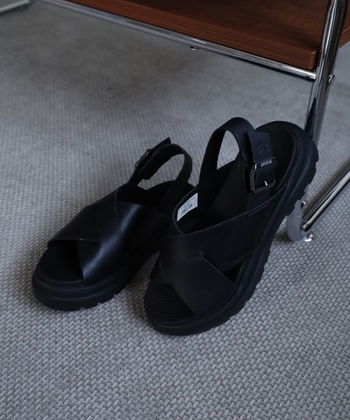 PALLADIUM（パラディウム）の「PALLACRUISE CROSSED クロスド サンダル（サンダル・レディース・ブラック・25cm/24.5cm/24cm/23.5cm/22.5cm）」の2枚目の写真