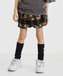 X-girl Stages | フリルメッシュレイヤード ショートパンツ(その他パンツ)