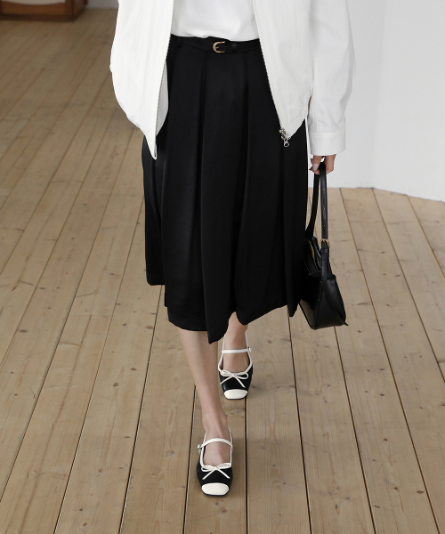 SAPPUN(サプン)の「Clain リボン メリージェーン フラットシューズ (1cm)(バレエシューズ・レディース・アイボリー系1/アイボリー/ブラック系その他2/ブラック/ライトイエロー・22.5cm/23cm/24.5cm/23.5cm/25.5cm/24cm/25cm)」の7枚目の写真