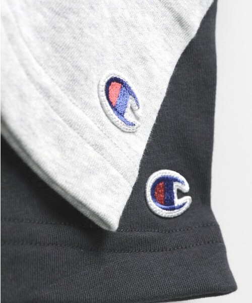 BRANSHES（ブランシェス）の「【Champion/チャンピオン】半袖スウェットTシャツ（Tシャツ/カットソー・キッズ・グレー/ブラック・100/150/120/140/130/110）」の6枚目の写真
