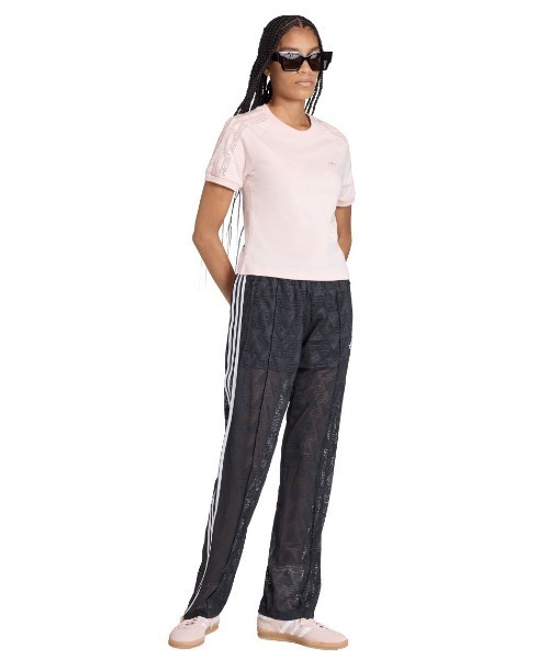 adidas(アディダス)の「adidas originals FIREBIRD CLASSIC LACE TRACKPANTS(アディダスオリジナルス ファイアーバード クラシック レース トラックパンツ)(スウェットパンツ・レディース・ホワイト系/ブラック・LARGE/MEDIUM/SMALL)」の10枚目の写真