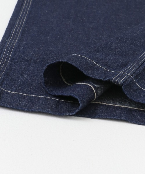 かぐれ（カグレ）の「コットンリネンデニムペインターパンツ（デニムパンツ・レディース・インディゴブルー・FREE）」の12枚目の写真