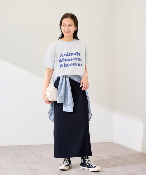 STUDIO ANIMALS 別注WHENEVER WH（Tシャツ/カットソー）｜FRAMeWORK