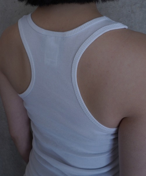 ASHLEY WILLIAMS（アシュリーウィリアムス）の「VEST（タンクトップ・レディース・ホワイト・M）」の8枚目の写真