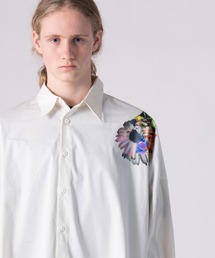 rehacer : × everglouu Art bloom Dolman Shirt / アートブルームドルマンシャツ