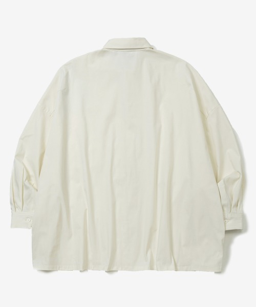 rehacer(レアセル)の「rehacer : × everglouu Art bloom Dolman Shirt / アートブルームドルマンシャツ(シャツ/ブラウス・メンズ・ホワイト・LARGE/MEDIUM/SMALL)」の10枚目の写真