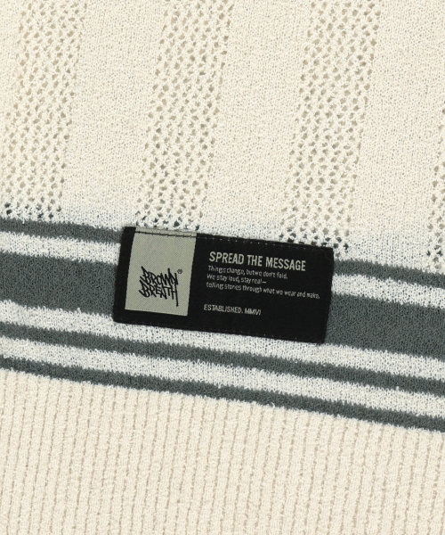 BROWNBREATH（ブラウンブレス）の「BLOCKED KNIT CREWNECK - IVORY（ニット/セーター・レディース・その他・SMALL/MEDIUM/LARGE/X-LARGE）」の5枚目の写真