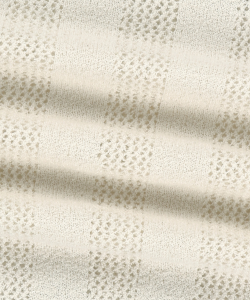 BROWNBREATH（ブラウンブレス）の「BLOCKED KNIT CREWNECK - IVORY（ニット/セーター・レディース・その他・SMALL/MEDIUM/LARGE/X-LARGE）」の6枚目の写真