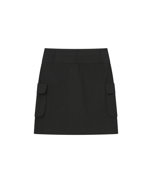 Miseki SEOUL(ミセキソウル)の「Layered pocket cargo skirt BLACK(スカート・レディース・その他・2/1)」の3枚目の写真