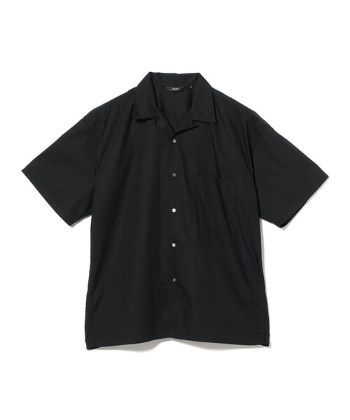 BEAMS(ビームス)の「ブロード オープンカラー シャツ【リラックスフィット】(シャツ/ブラウス・メンズ・ホワイト/ミント/ブラック/ベージュ・S/XL/L/M)」の3枚目の写真