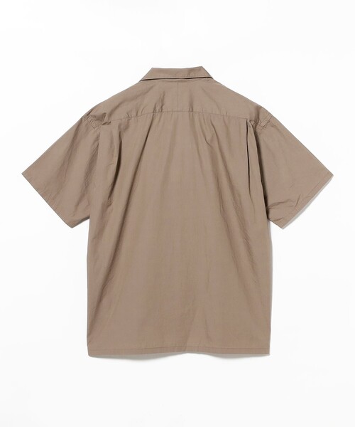 BEAMS(ビームス)の「ブロード オープンカラー シャツ【リラックスフィット】(シャツ/ブラウス・メンズ・ホワイト/ミント/ブラック/ベージュ・S/XL/L/M)」の9枚目の写真