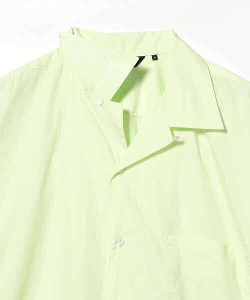 BEAMS(ビームス)の「ブロード オープンカラー シャツ【リラックスフィット】(シャツ/ブラウス・メンズ・ホワイト/ミント/ブラック/ベージュ・S/XL/L/M)」の11枚目の写真