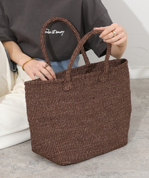 MACHAKOS（マチャコス）の「【MACHAKOS /マチャコス】 カゴTOTE BAG（かごバッグ）」