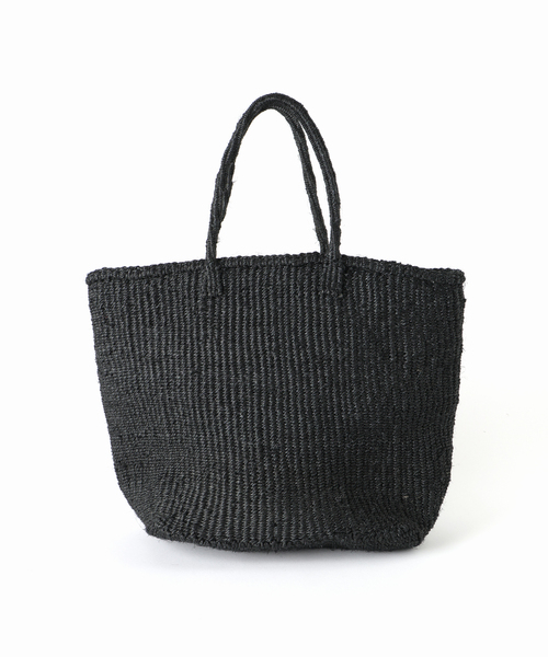 MACHAKOS(マチャコス)の「【MACHAKOS /マチャコス】 カゴTOTE BAG(かごバッグ・レディース・ブラック/ブラウン/ブラック系その他・FREE)」の12枚目の写真