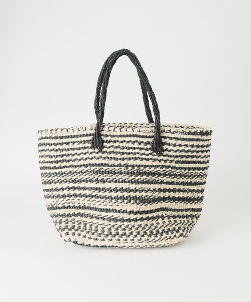 MACHAKOS(マチャコス)の「【MACHAKOS /マチャコス】 カゴTOTE BAG(かごバッグ・レディース・ブラック/ブラウン/ブラック系その他・FREE)」の16枚目の写真
