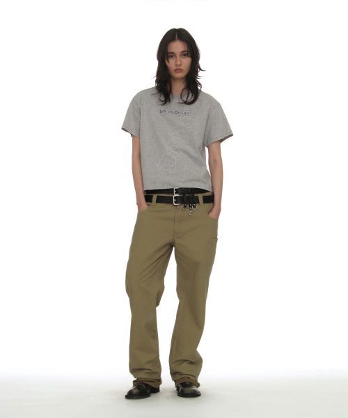 PARTIMENTO WOMEN(パルティメントウィメン)の「DBRプリントレギュラーTシャツ_メランジ(Tシャツ/カットソー・レディース・その他・OS)」の5枚目の写真