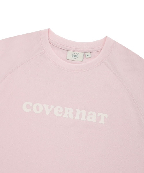 COVERNAT WOMAN(カバーナットウーマン)の「ウィメンズクーパー ロゴアイス クロップTシャツ ライトピンク(Tシャツ/カットソー・レディース・その他・WS/WM)」の6枚目の写真