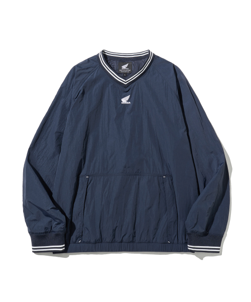 PHYPS MOTORCYCLE(フィップスモーターサイクル)の「Basic nylon Pocket Long Sleeve Navy(Tシャツ/カットソー・レディース・その他・X-LARGE/LARGE/MEDIUM/SMALL)」の1枚目の写真