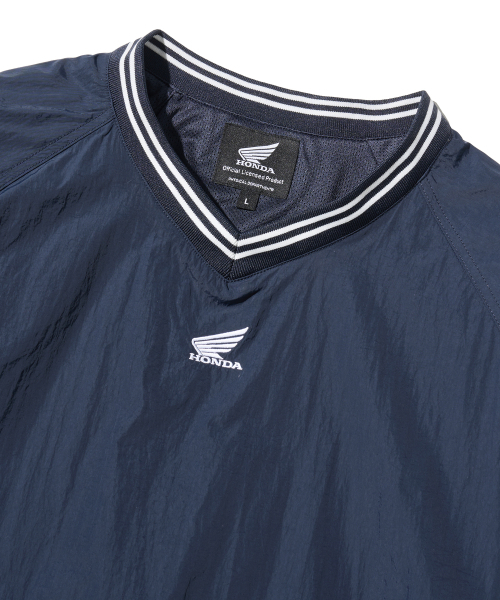 PHYPS MOTORCYCLE(フィップスモーターサイクル)の「Basic nylon Pocket Long Sleeve Navy(Tシャツ/カットソー・レディース・その他・X-LARGE/LARGE/MEDIUM/SMALL)」の3枚目の写真