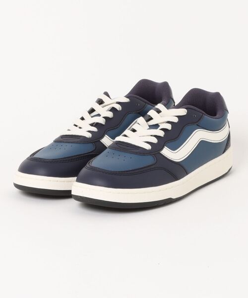 VANS(バンズ)の「VANS ヴァンズ BRAVO ブラボー V2740 GLD BLUE/GLD(スニーカー・メンズ・ブルー・10/11/10h/9h/9/8h/8/7h/7)」の1枚目の写真