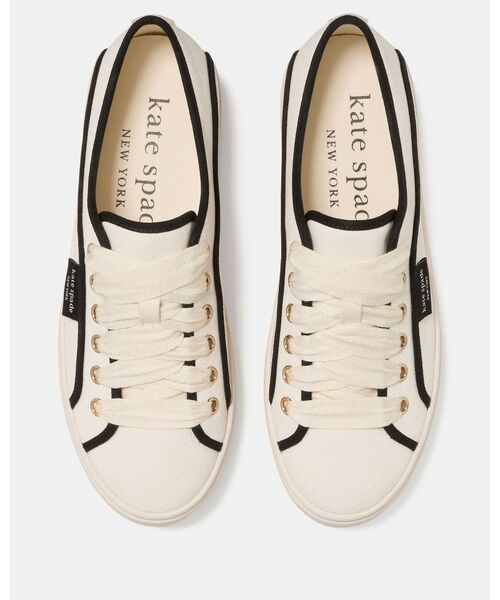 kate spade new york（ケイトスペード ニューヨーク）の「サム アイコン プラットフォーム スニーカー（スニーカー・レディース・ベージュ・8/7/6/5）」の5枚目の写真