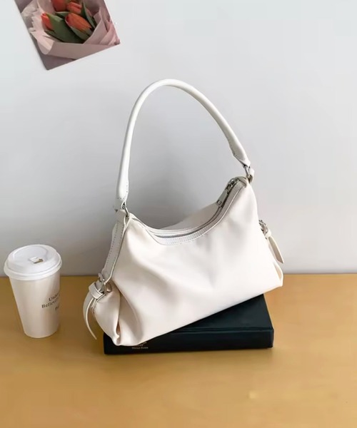 enlit（エンリット）の「【 elint 】 ナイロン サイドベルト ハンドバッグ / ショルダーバッグ（ショルダーバッグ・レディース・ライトブルー/ブラウン/アイボリー/ブラック・FREE）」の16枚目の写真