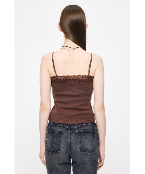 RETRO FADE LACE キャミソール（キャミソール）｜MOUSSY（マウジー）の