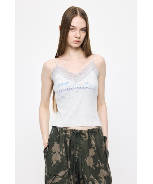 マウジー moussyキャミソール RETRO FADE LACE キャミソール（キャミソール）｜MOUSSY（マウジー）の