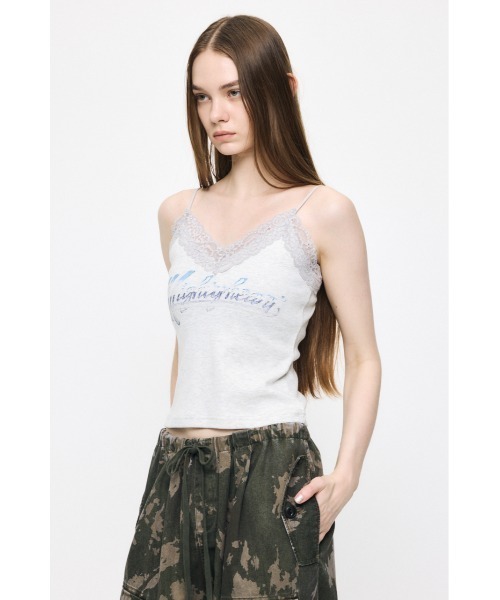 RETRO FADE LACE キャミソール（キャミソール）｜MOUSSY（マウジー）の