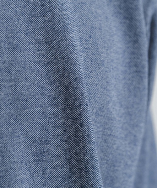 quadro(クオドロ)の「MVS Wジャガード半袖クルーT(Tシャツ/カットソー・メンズ・グレー/ネイビー/ピンク系・LARGE/MEDIUM)」の11枚目の写真