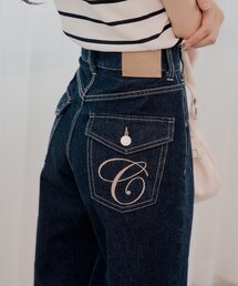ZOZO限定】刺繍入り襟付きポロニット（ニット/セーター）｜Chico（チコ