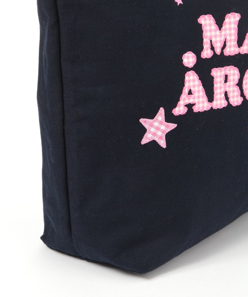 WaiKei(ワイケイ)の「【UNISEX】Wai Kei×ALAND/Aロゴレタリングエコバッグ(トートバッグ・レディース・ネイビー/アイボリー・FREE)」の16枚目の写真