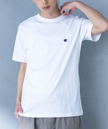 【Champion】ワンポイントロゴ半袖Tシャツ