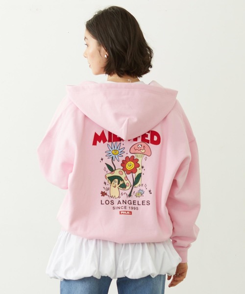 FUNNY COLLEAGUES ZIP UP HOODIE（パーカー）｜MILKFED.（ミルクフェド