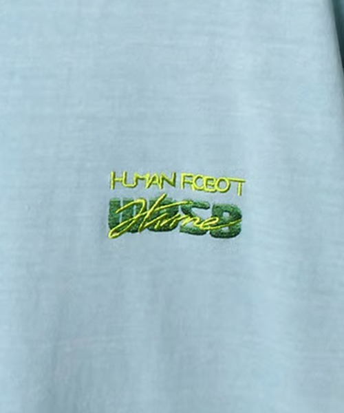WBSB（ダブルビーエスビー）の「WBSB/ダブルビーエスビー ×Hime/ヒメ × HUMANROBOT/ヒューマンロボット GhosTee girl S/S TEE プリントデザイン クルーネック Tシャツ メンズ 秋 秋服 2026年秋冬（Tシャツ/カットソー・メンズ・ホワイト/サックスブルー・M/L/XL）」の6枚目の写真