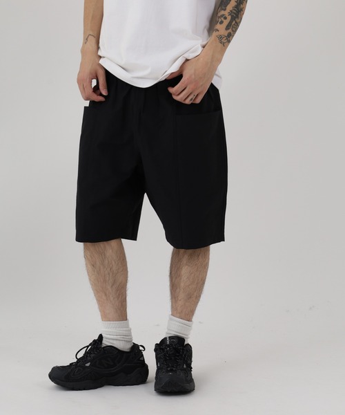 BIG MIKE(ビッグマイク)の「BIG MIKE EASY SHORT RIPSTOP リップストップナイロンイージーショーツ(その他パンツ・メンズ・ブラック/オリーブ・XL/M/L)」の7枚目の写真