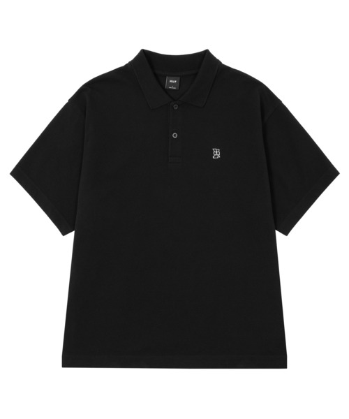 HUF(ハフ)の「MEGABLAST POLO TOP(ポロシャツ・メンズ・ブラック/ブルー/クリーム/ローズ・XL/L/M/S)」の10枚目の写真