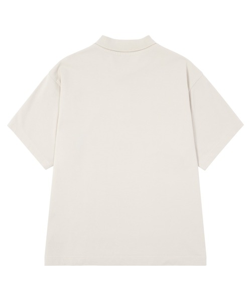 HUF(ハフ)の「MEGABLAST POLO TOP(ポロシャツ・メンズ・ブラック/ブルー/クリーム/ローズ・XL/L/M/S)」の15枚目の写真
