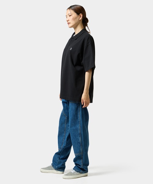 HUF(ハフ)の「MEGABLAST POLO TOP(ポロシャツ・メンズ・ブラック/ブルー/クリーム/ローズ・XL/L/M/S)」の22枚目の写真
