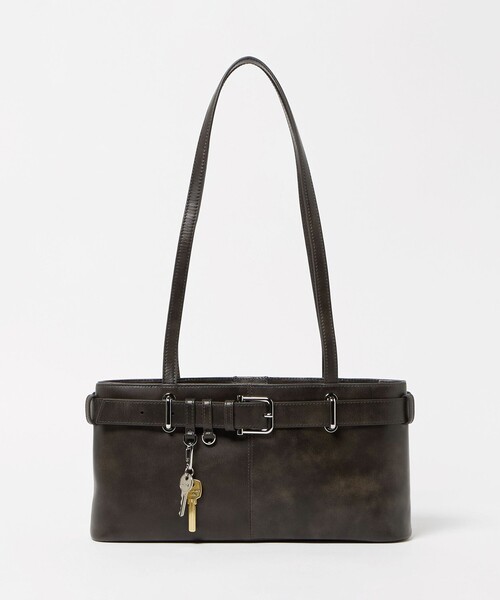 OSOI(オソイ)の「<OSOI>SHOULDER BROCLE バッグ(ショルダーバッグ・レディース・ダークブラウン/ブラック/オフホワイト・FREE)」の22枚目の写真