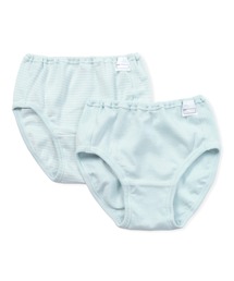 無印良品（ムジルシリョウヒン）の「キッズ　フライス編みショーツ　２枚組（ショーツ）」