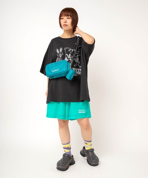 RNA(アールエヌエー)の「T1019 シアールーズハーフパンツ(その他パンツ・レディース・ピンク/エメラルド/レオパード・MEDIUM)」の22枚目の写真