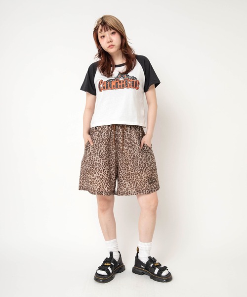 RNA(アールエヌエー)の「T1019 シアールーズハーフパンツ(その他パンツ・レディース・ピンク/エメラルド/レオパード・MEDIUM)」の20枚目の写真