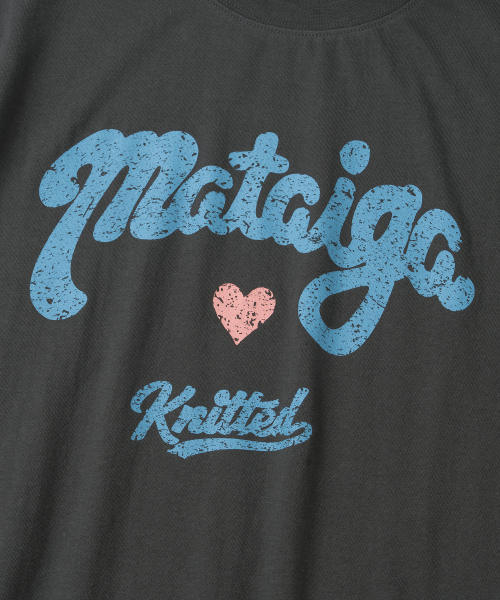 KNITTED(ニッティド)の「マタイガ クロップTシャツ チャコール(Tシャツ/カットソー・メンズ・その他・MEDIUM/LARGE/X-LARGE)」の4枚目の写真